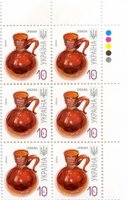 2009 0,10 VII Definitive Issue 9-3421 (m-t 2009) 6 stamp block