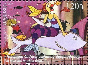 Children's philately. Cartoons