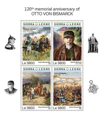 Politician Otto von Bismarck