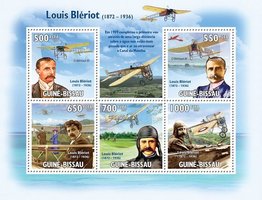 Inventor Louis Bleriot. Aircraft