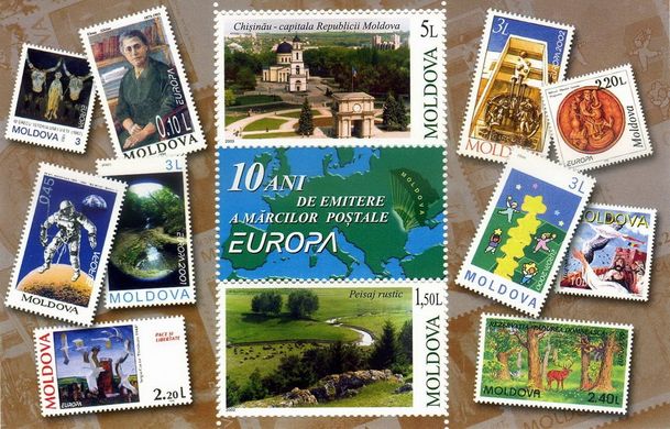 10 years of EUROPA stamps
