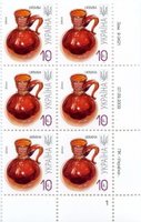2009 0,10 VII Definitive Issue 9-3421 (m-t 2009) 6 stamp block RB1