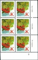 2006 Ж V Definitive Issue 6-3632 (m-t 2006) 6 stamp block RB3