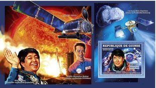 Space. Cosmonauts