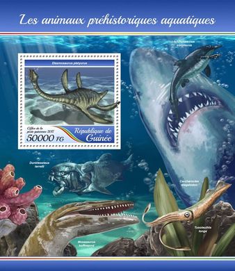 Prehistoric aquatic animals