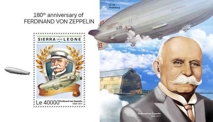 Inventor Ferdinand von Zeppelin