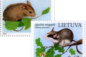 Забавные зверьки на почтовых марках Литвы ищут место в Вашей коллекции
