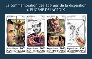 Artist Eugene Delacroix