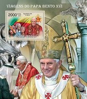 Папа Бенедикт XVI путешествует