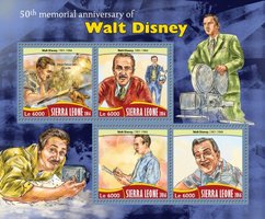 Animator Walt Disney