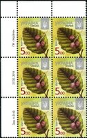 2014 5,00 VIII Definitive Issue 4-3143 (m-t 2014) 6 stamp block LT
