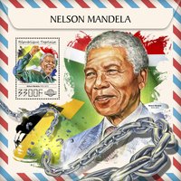 Politician Nelson Mandela