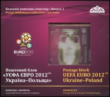 Почтовый блок ЕВРО-2012