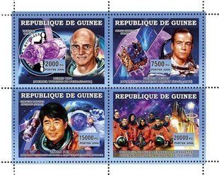 Space. Cosmonauts