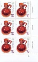 2011 0,10 VII Definitive Issue 1-3176 (m-t 2011) 6 stamp block RB3
