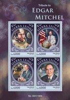 Astronaut Edgar Mitchell