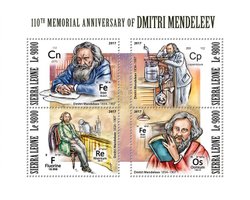 Chemist Dmitry Mendeleev