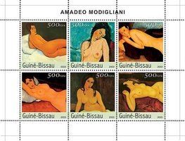 Paintings by Amedeo Modigliani