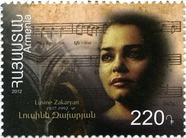 Singer Lusine Zakaryan