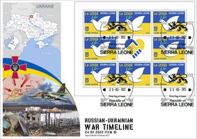 Peace for Ukraine. Siege of Chernigov (sheet)