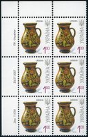 2007 1,00 VII Definitive Issue 7-3781 (m-t 2007-ІІ) 6 stamp block LT