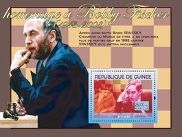 Chess. Bobby Fischer and Boris Spassky