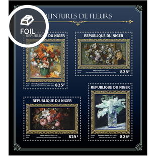 Flowers in paintings