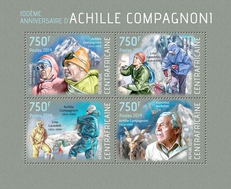 Mountaineer Achille Compagnoni