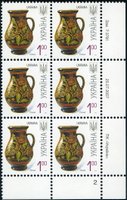 2007 1,00 VII Definitive Issue 7-3781 (m-t 2007-ІІ) 6 stamp block RB2