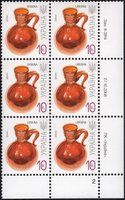 2008 0,10 VII Definitive Issue 8-3914 (m-t 2008-ІV) 6 stamp block RB2
