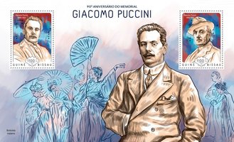 Composer Giacomo Puccini