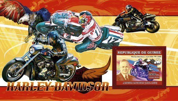 Motorcycles. Arthur Davidson