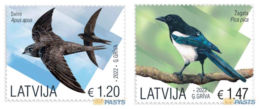 Латвийские птицы