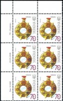 2008 0,70 VII Definitive Issue 8-3482 (m-t 2008-ІІ) 6 stamp block LT
