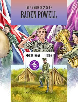 Founder of the scout movement Baden Powell