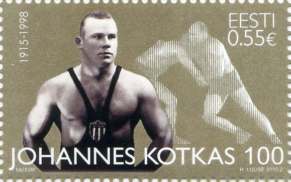 Wrestler Johannes Kotkas