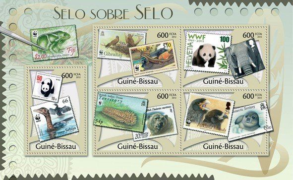 WWF Stamps on stamps