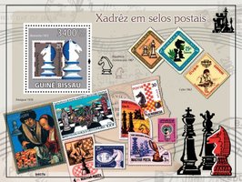 Chess on stamps