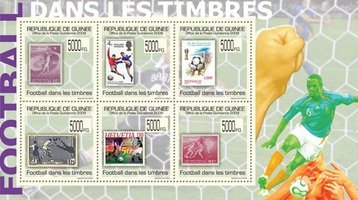 Football on stamps