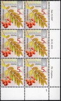 2015 0,05 VIII Definitive Issue 15-3597 (m-t 2015-ІІ) 6 stamp block RB1
