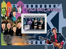 Music stars. Paul McCartney