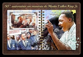 Human rights activist Martin Luther King