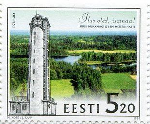 The highest point in Estonia