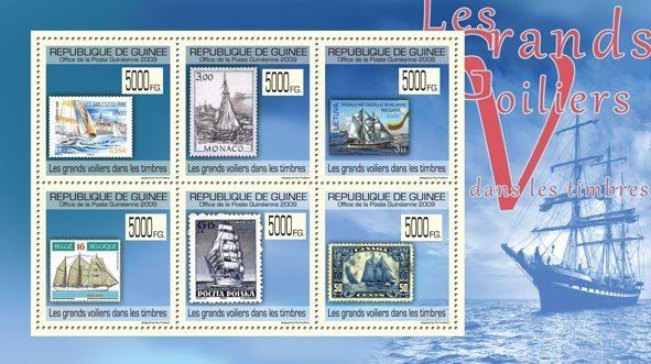 Ships on stamps