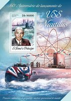 The first nuclear-powered submarine USS Nautilus