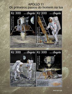 First steps on the Moon
