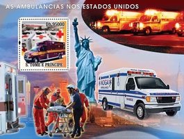 Ambulance. Red Cross