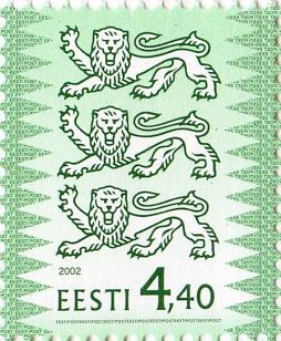 Definitive Issue 4.40 kr Coat of arms