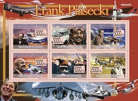 Airplanes and helicopters. Frank Piasecki