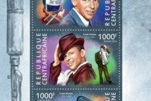 Фрэнк Синатра на почтовых марках мира. Любят, восхищаются, помнят...